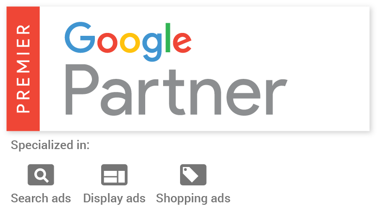 Google Premier Partner Search, Shopping and Display Google Ads